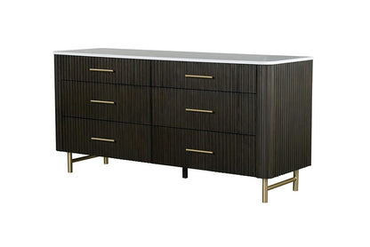 ACME Furniture - Clayten Dresser - Marble Top & Espreeso Finish - BD04095 view 1