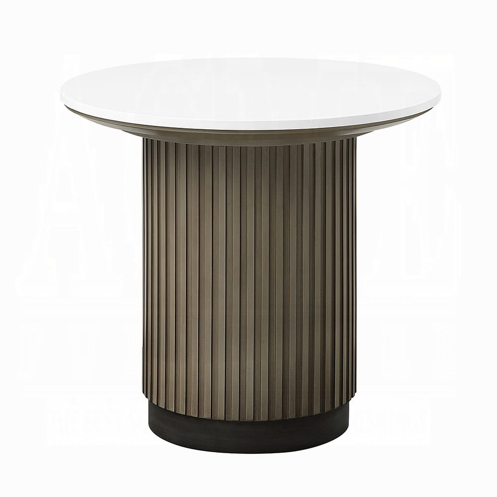 ACME Furniture - Clayten - End Table w/Engineering Top - Engineering Top & Light Oak - LV06196 view 1