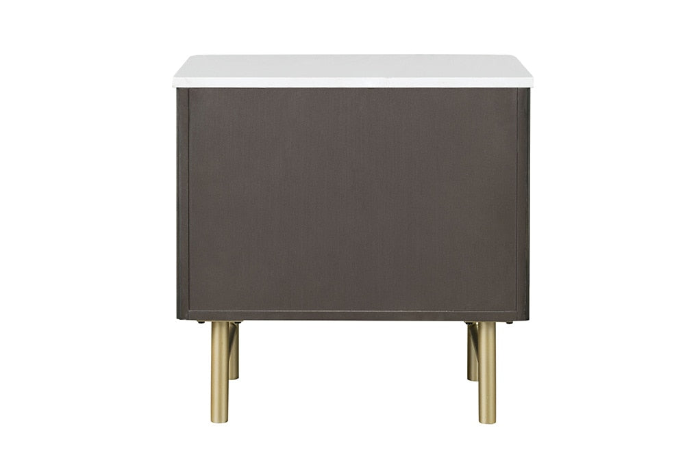 ACME Furniture - Clayten Nighstand - Marble Top & Espreeso Finish - BD04093 view 5