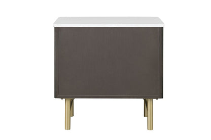 ACME Furniture - Clayten Nighstand - Marble Top & Espreeso Finish - BD04093 view 5