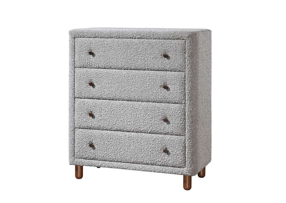 ACME Furniture - Cleo Chest - Gray Boucle - BD02474 view 1