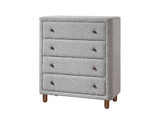 ACME Furniture - Cleo Chest - Gray Boucle - BD02474 view 1