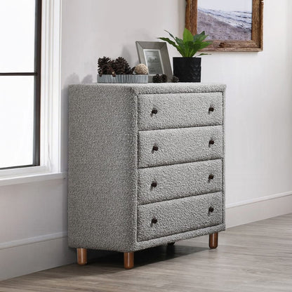 ACME Furniture - Cleo Chest - Gray Boucle - BD02474 view 6