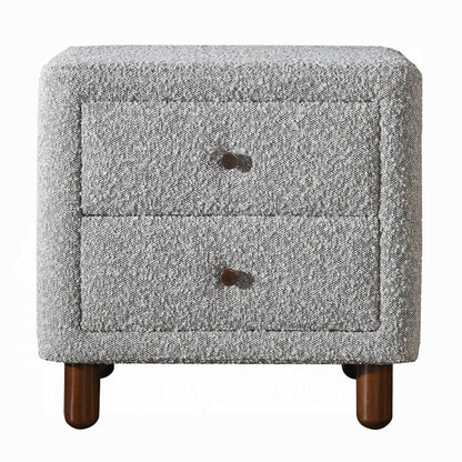 ACME Furniture - Cleo Nightstand - Gray Boucle - BD02473 view 2
