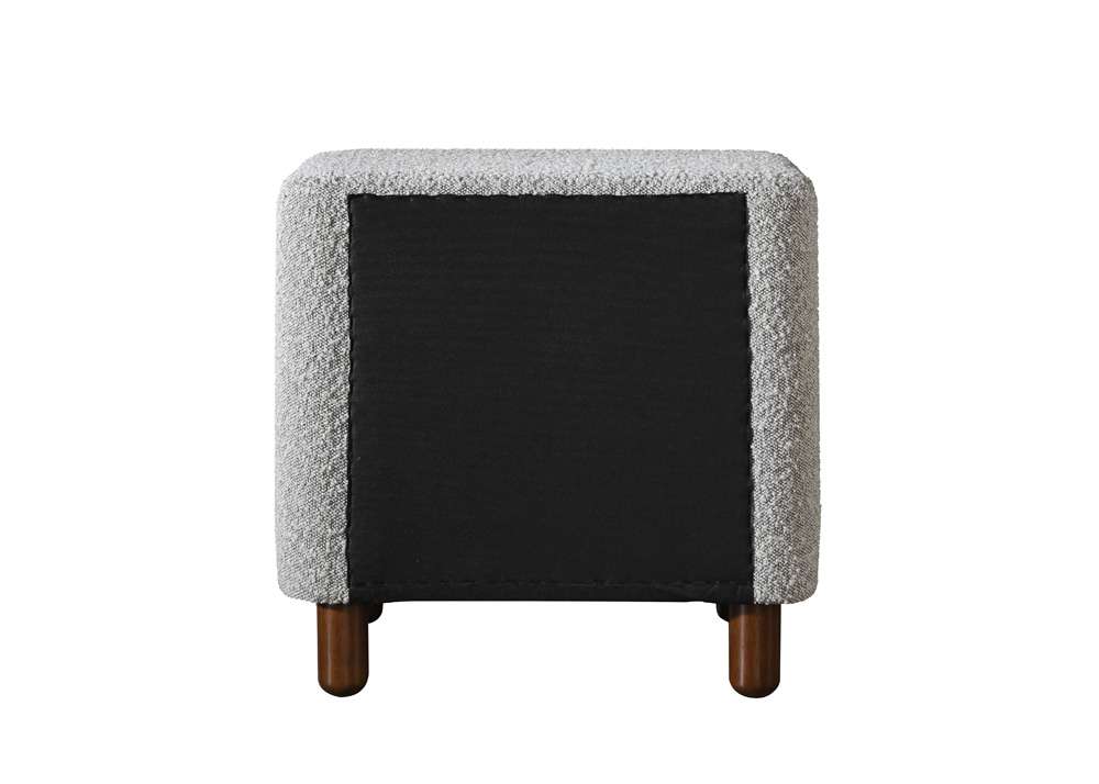 ACME Furniture - Cleo Nightstand - Gray Boucle - BD02473 veiw 3