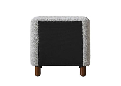 ACME Furniture - Cleo Nightstand - Gray Boucle - BD02473 veiw 3