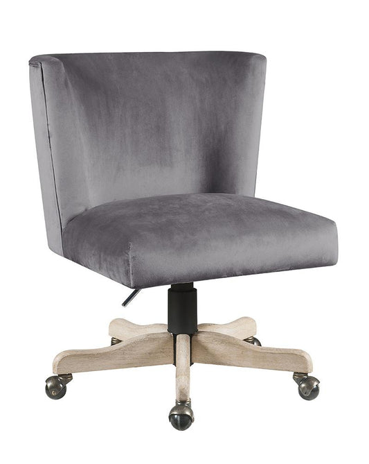 ACME Furniture - Cliasca Office Chair - Gray Velvet - 93073 veiw 1