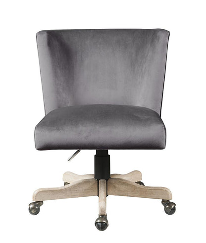 ACME Furniture - Cliasca Office Chair - Gray Velvet - 93073 veiw 2