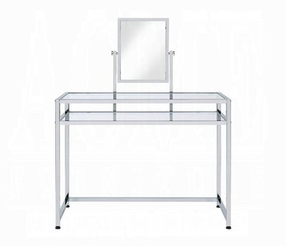 ACME Furniture - Coleen Vanity Desk - Chrome - AC00666 view 2
