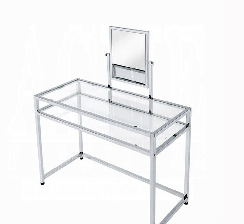 ACME Furniture - Coleen Vanity Desk - Chrome - AC00666 view 3