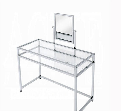 ACME Furniture - Coleen Vanity Desk - Chrome - AC00666 view 3