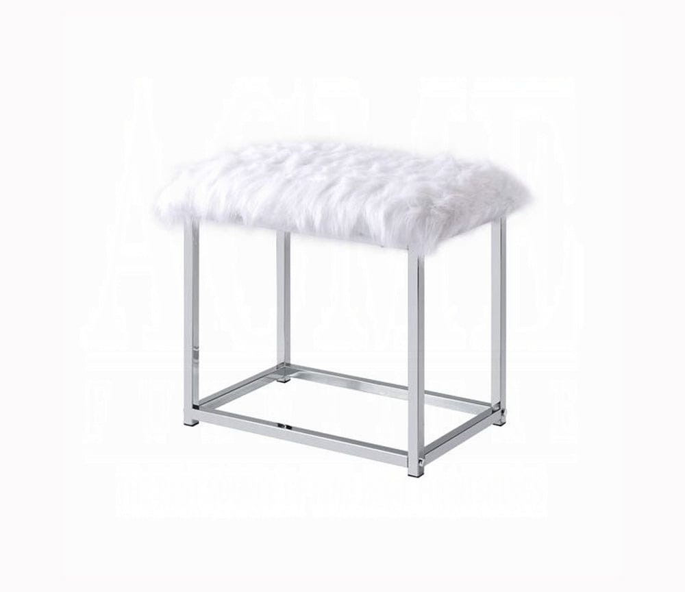 ACME Furniture - Coleen Vanity Desk - Chrome - AC00666 view 4
