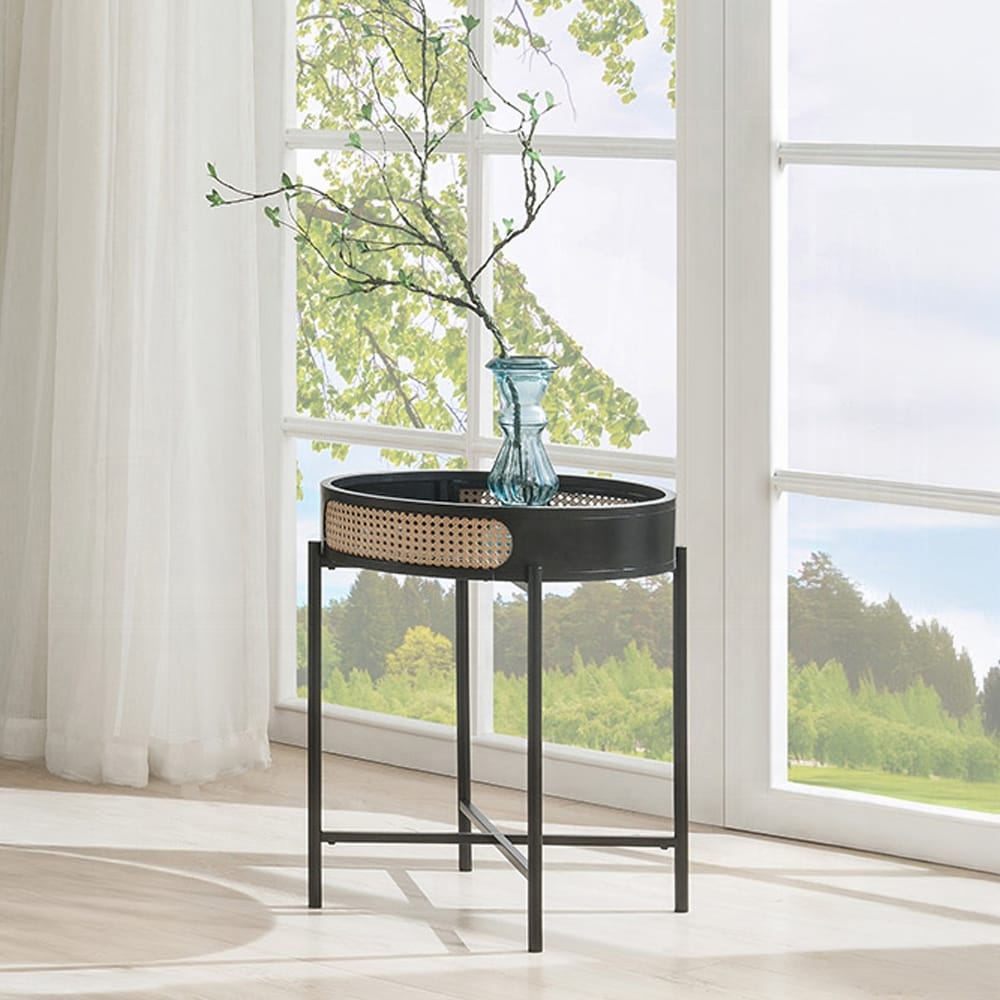 ACME Furniture - Colson End Table - Black  - LV01077 view 4