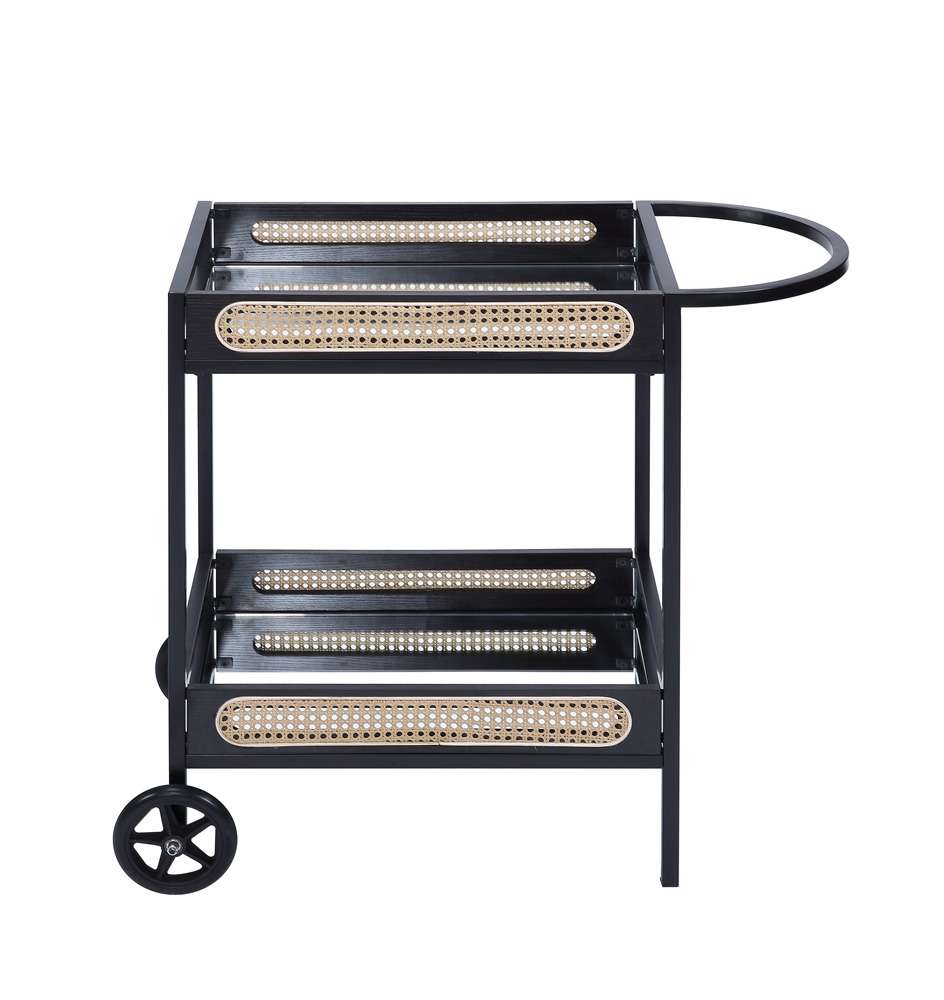 ACME Furniture - Colson Serving Cart - Black  - AC01082 veiw 3