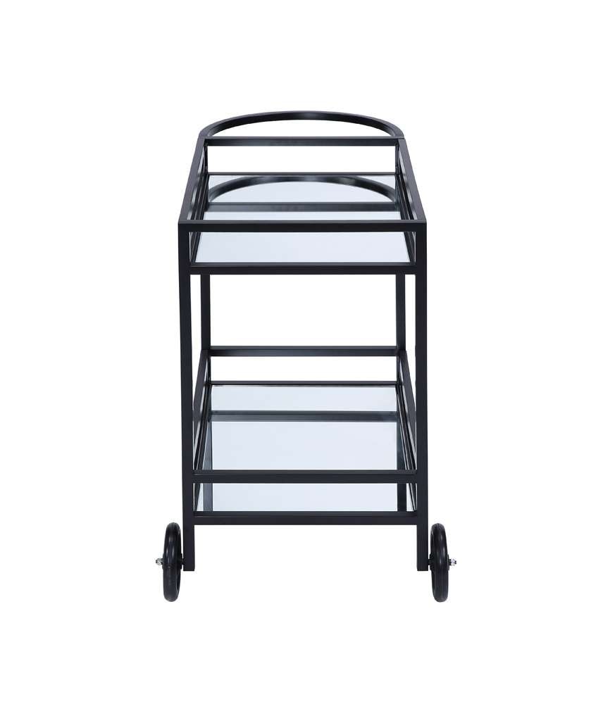 ACME Furniture - Colson Serving Cart - Black  - AC01082 veiw 4
