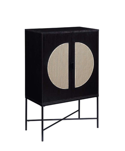 ACME Furniture - Colson Wine Cabinet - Black  - AC01081 veiw 2
