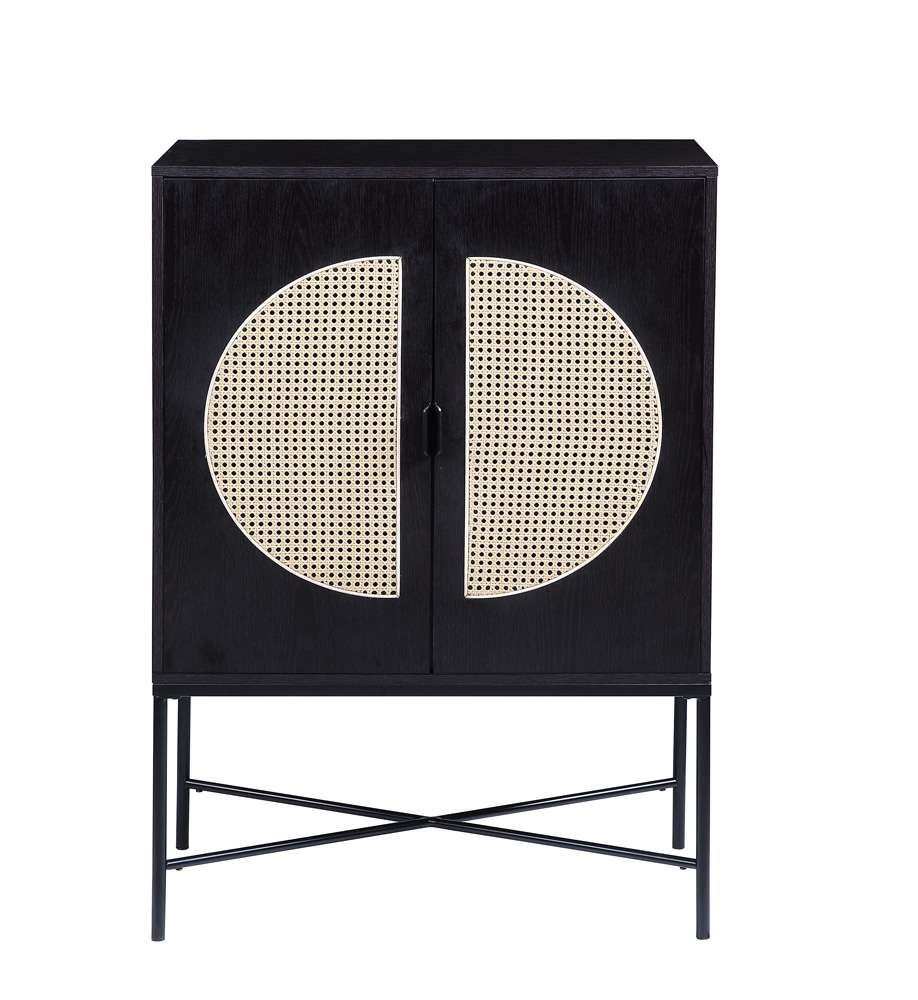 ACME Furniture - Colson Wine Cabinet - Black  - AC01081 veiw 3