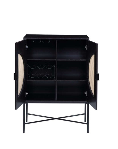 ACME Furniture - Colson Wine Cabinet - Black  - AC01081 veiw 4