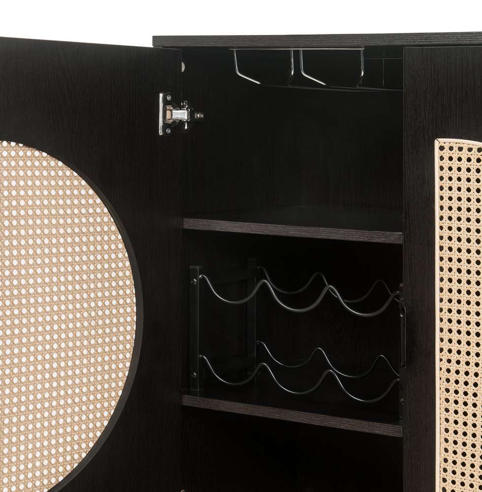ACME Furniture - Colson Wine Cabinet - Black  - AC01081 veiw 5