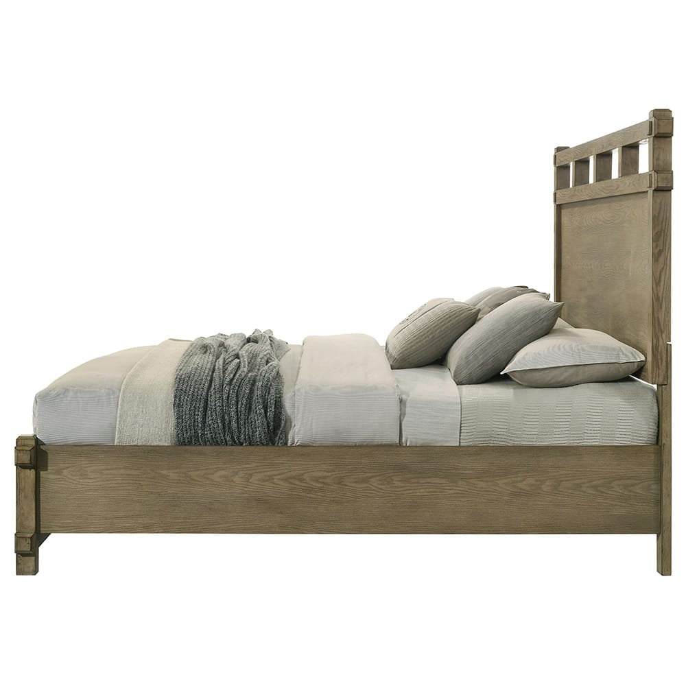 ACME Furniture - Colton - EK Bed - Antique White Oak  - BD05291EK view 3