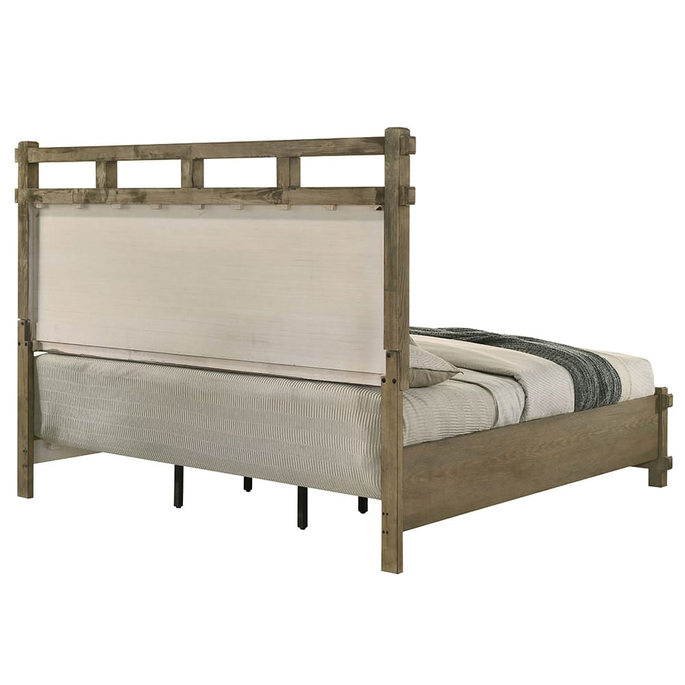 ACME Furniture - Colton - EK Bed - Antique White Oak  - BD05291EK view 4