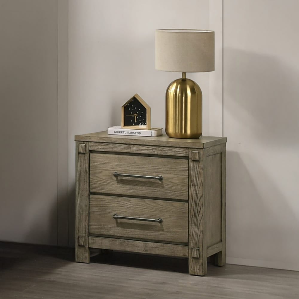 ACME Furniture - Colton - Nightstand  - Antique White Oak  - BD05293 view 6