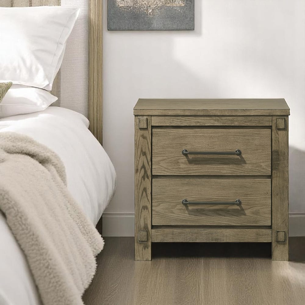 ACME Furniture - Colton - Nightstand  - Antique White Oak  - BD05293 view 7