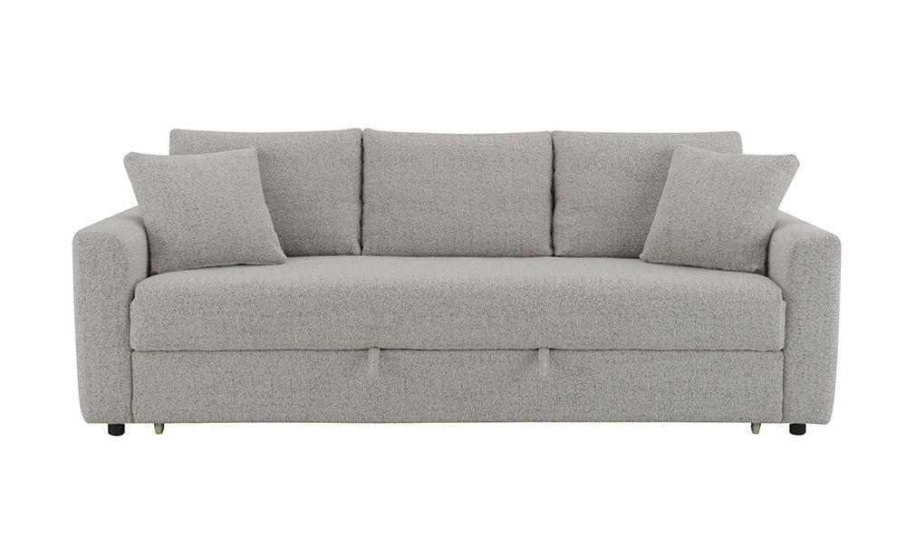 ACME Furniture - Connie Sofa w/Sleeper - Beige Boucle - LV03880 view 2