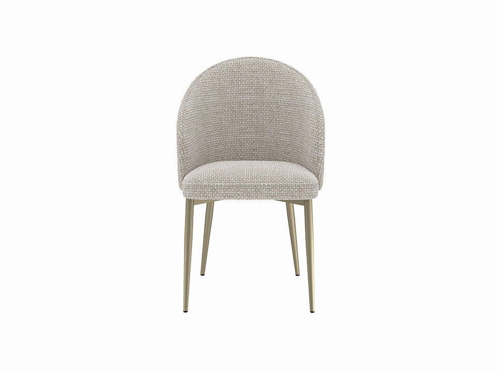 ACME Furniture - Cora Side Chair (Set of 2) - Champange Fabric - DN04296 view 2