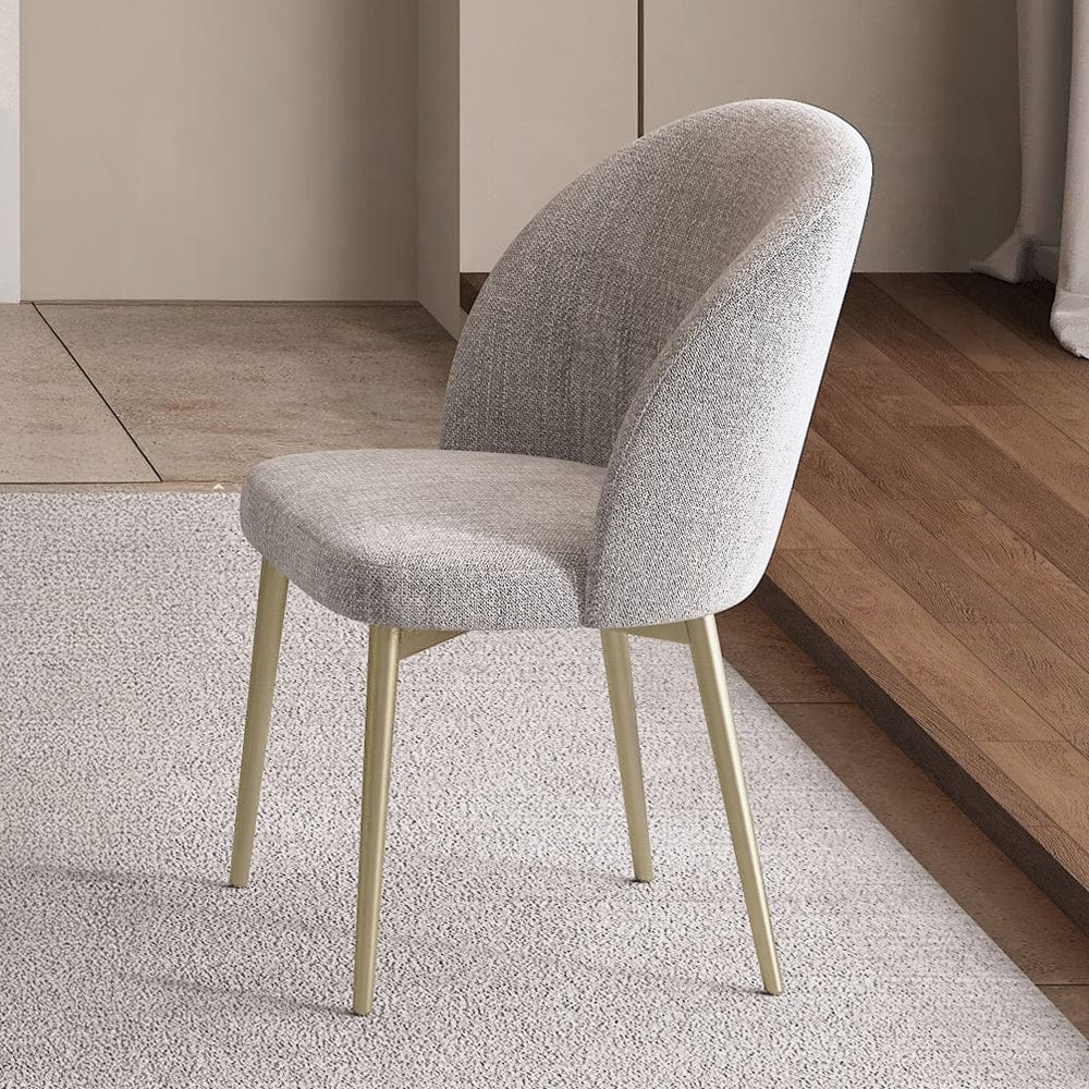 ACME Furniture - Cora Side Chair (Set of 2) - Champange Fabric - DN04296 view 5