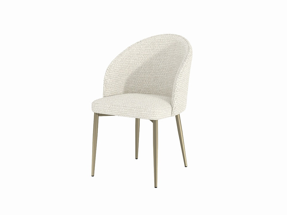 ACME Furniture - Cora Side Chair (Set of 2) - White Fabric - DN04297 view 1