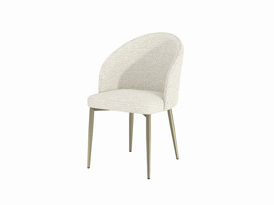 ACME Furniture - Cora Side Chair (Set of 2) - White Fabric - DN04297 view 1