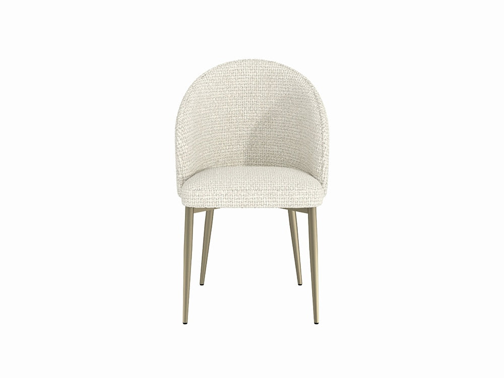 ACME Furniture - Cora Side Chair (Set of 2) - White Fabric - DN04297 view 2