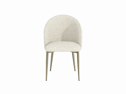 ACME Furniture - Cora Side Chair (Set of 2) - White Fabric - DN04297 view 2