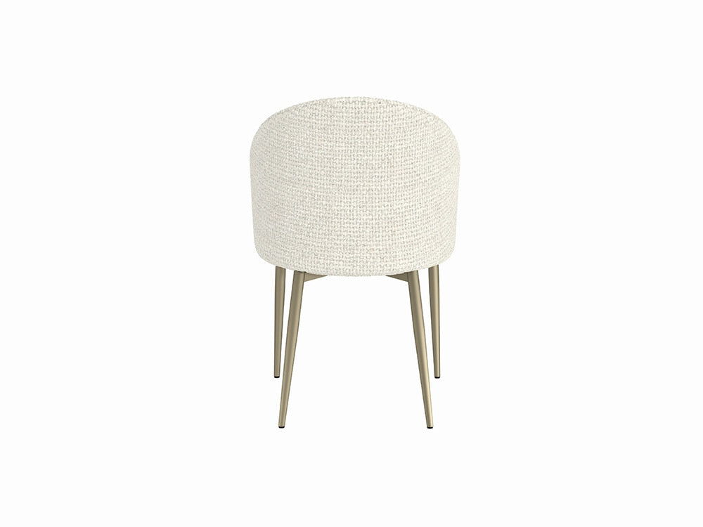 ACME Furniture - Cora Side Chair (Set of 2) - White Fabric - DN04297 view 4