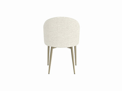 ACME Furniture - Cora Side Chair (Set of 2) - White Fabric - DN04297 view 4