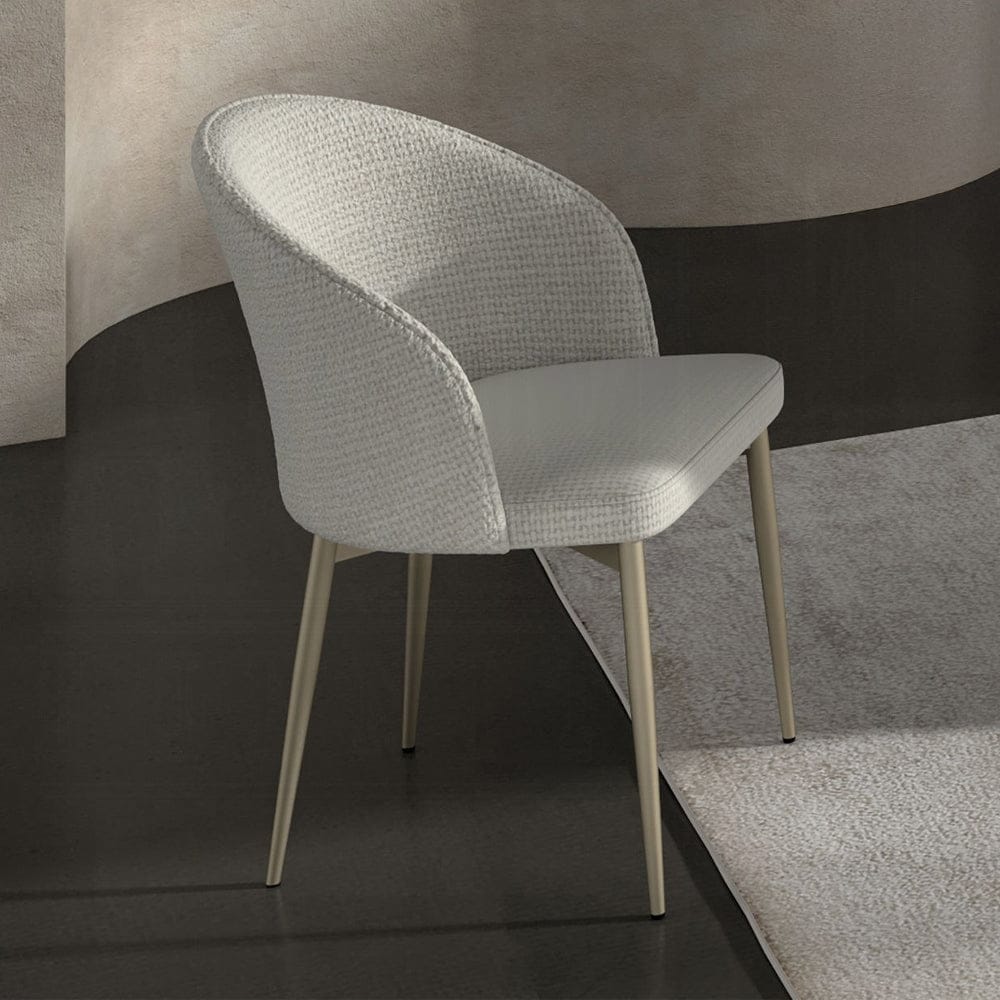 ACME Furniture - Cora Side Chair (Set of 2) - White Fabric - DN04297 view 6