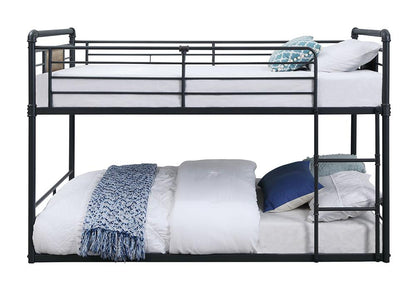 ACME Furniture - Cordelia Bunk Bed (T/T) - Antique Oak, Sandy Black & Dark Bronze Hand-Brushed Finish - 38285 veiw 6