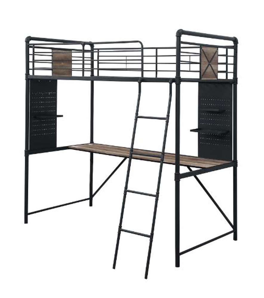 ACME Furniture - Cordelia Twin Loft Bed w/Desk - 38310 view 1