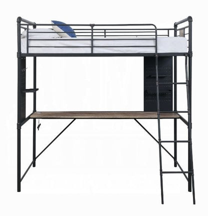 ACME Furniture - Cordelia Twin Loft Bed w/Desk - 38310 view 2