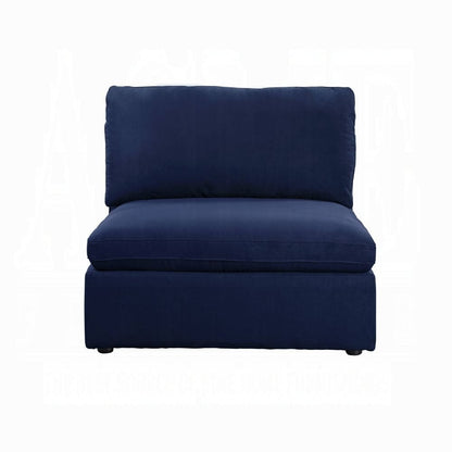 ACME Furniture - Crosby Modular - Armless Chair - Blue Fabric - 56035 view 2