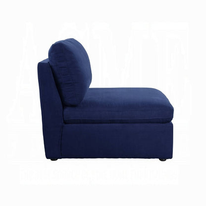 ACME Furniture - Crosby Modular - Armless Chair - Blue Fabric - 56035 view 3