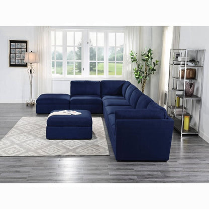 ACME Furniture - Crosby Modular - Armless Chair - Blue Fabric - 56035 view 8