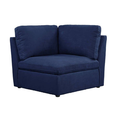 ACME Furniture - Crosby - Modular - Wedge - Blue Fabric - 56036 view 1