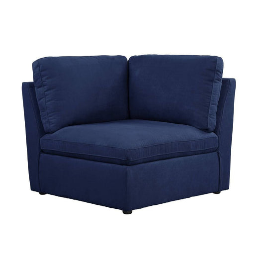 ACME Furniture - Crosby - Modular - Wedge - Blue Fabric - 56036 view 1