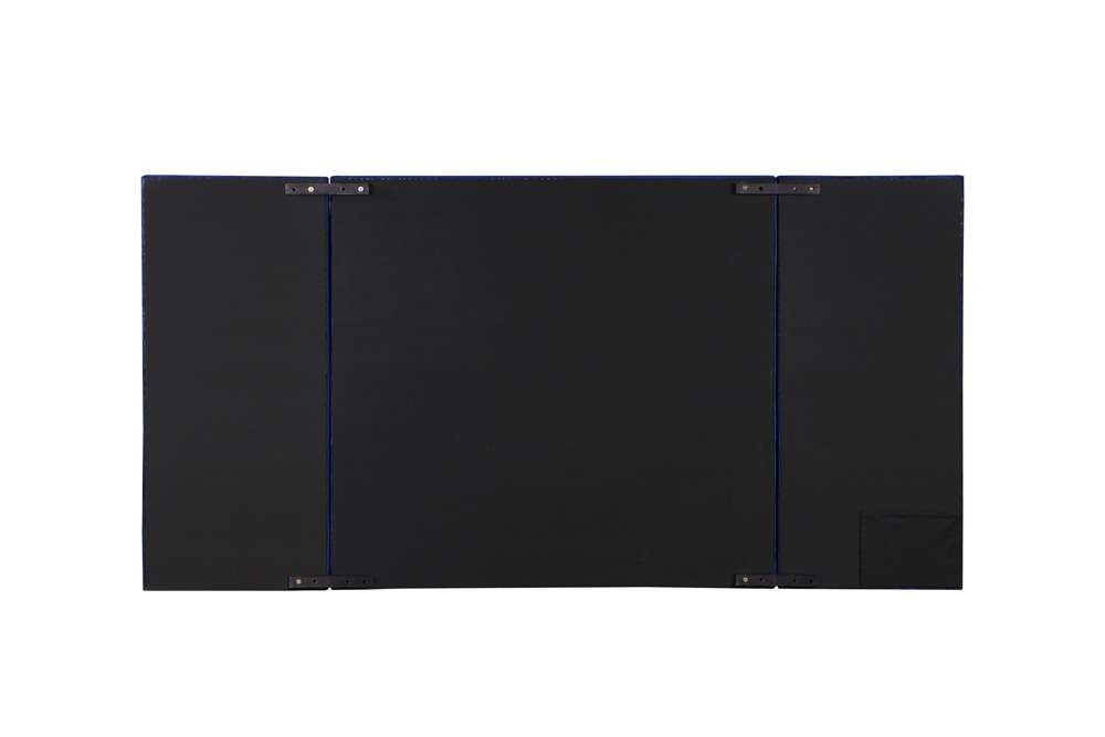 ACME Furniture - Damazy Queen Bed - Blue Velvet - BD00973Q veiw 4