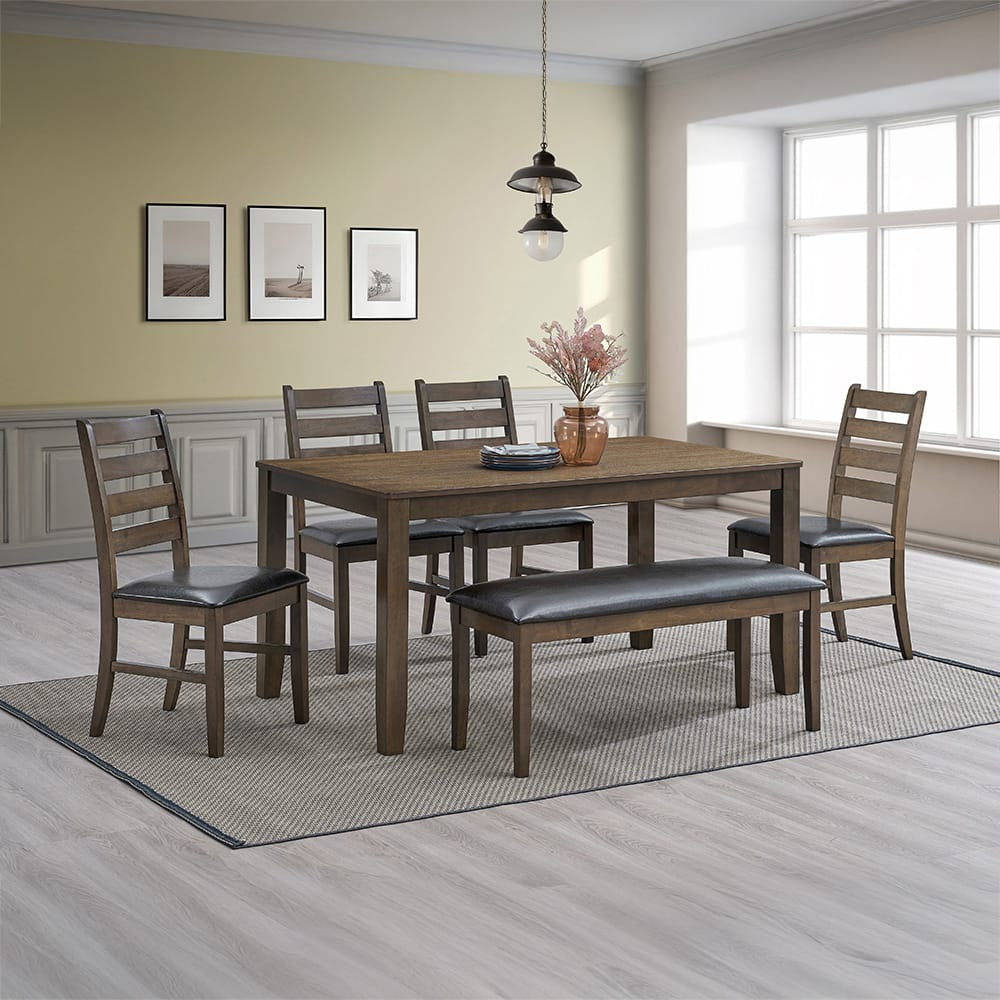 ACME Furniture - Damica - Dining Table - Walnut  - DN04010 view 7