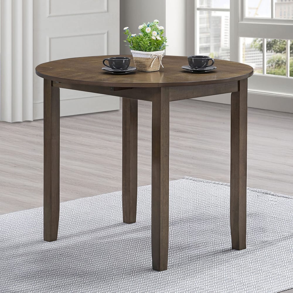 ACME Furniture - Damica - Round Dining Table - Walnut  - DN04030 view 5