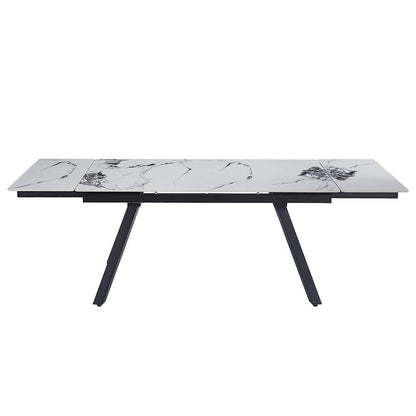 ACME Furniture - Damita  - Dining Table - Ceramic Top & Black  - DN03735 view 2