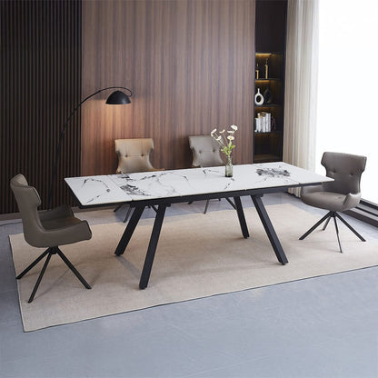 ACME Furniture - Damita  - Dining Table - Ceramic Top & Black  - DN03735 view 8